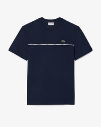 Lacoste Men's Logo Trim Short Set - Navy Blue
