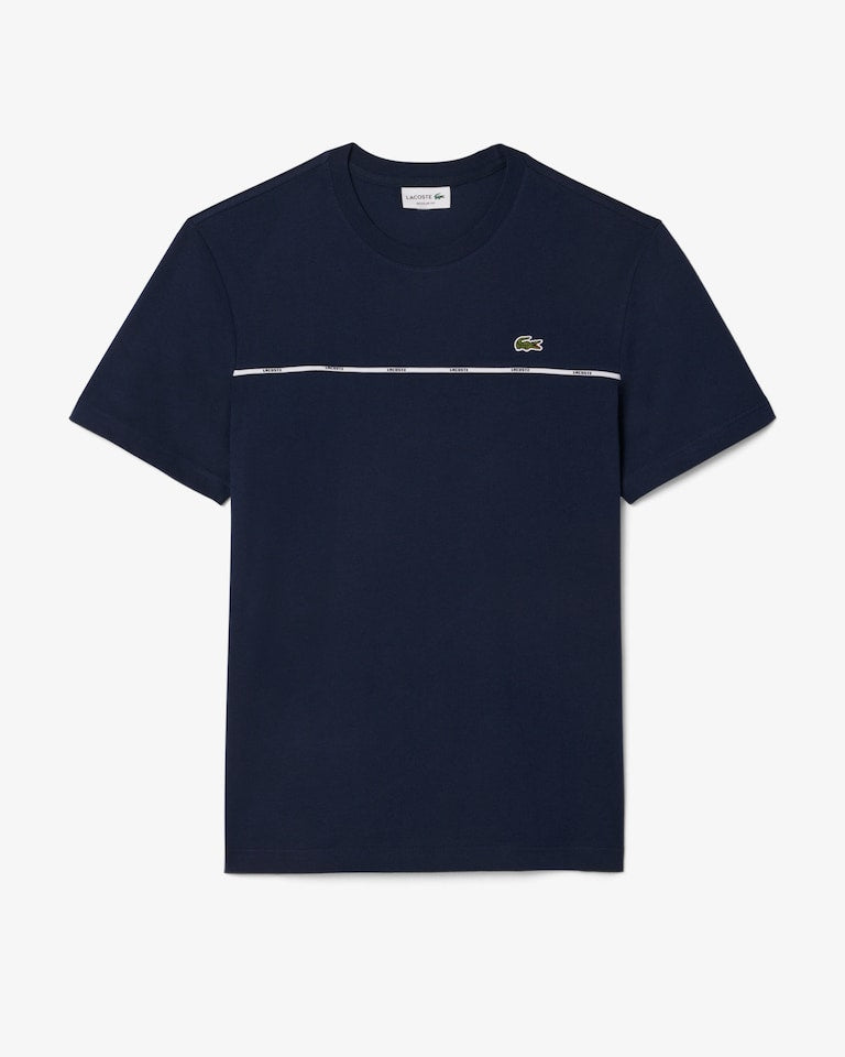 Lacoste Men's Logo Trim Short Set - Navy Blue