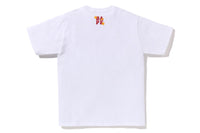 Japan Autumn Photo Ape Head Tee White