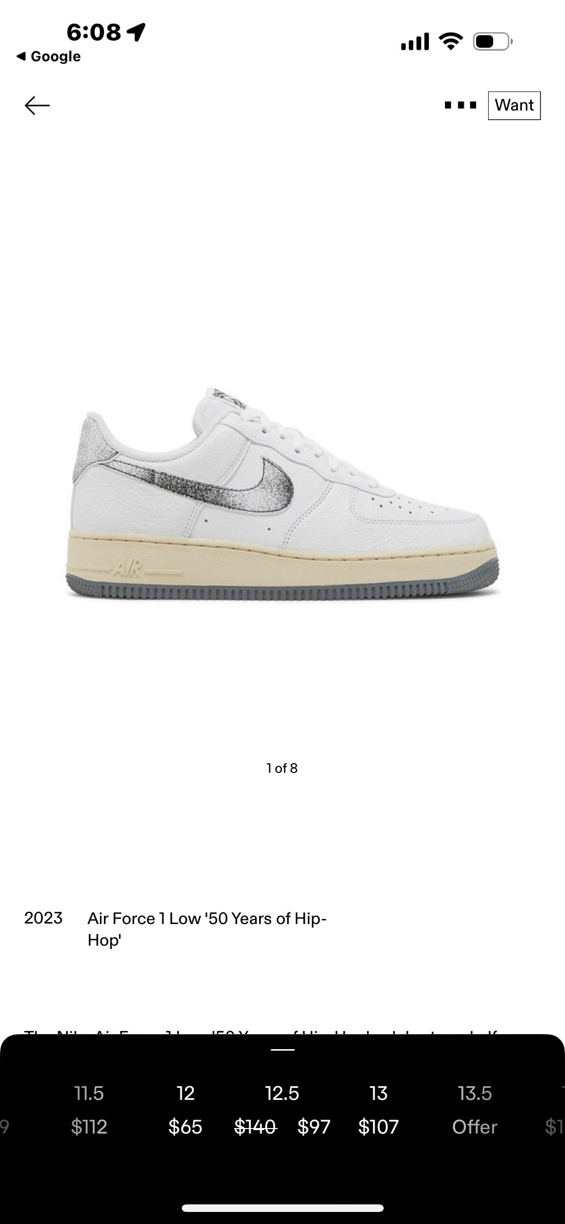Nike Air Force 1 Low '50 Years of Hip Hop' 2023