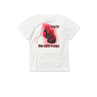 Denimicity kids From Sheeps To Goat Tee White/Red