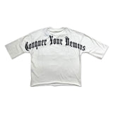 Focus Timeless Grim Reaper Cropped Tee - White