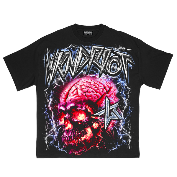 Wknd Riot (Black brainiac T-Shirt)