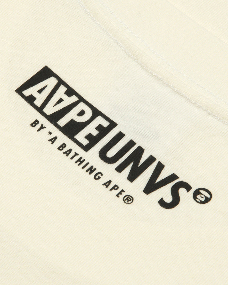 AAPE by A Bathing Ape Moonface Logo Tee – Cream/Camo