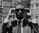 A$Ap Rocky X Ray-Ban Mega Clubmaster Black On Gold Frame Dark Grey Lenses