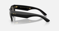 A$Ap Rocky X Ray-Ban Mega Wayfarer Polished Black Frame Dark Grey