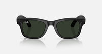 Ray-Ban Meta Wayfarer Gen 1 Sunglasses | Matte Black / Clear Graphite Green Transitions