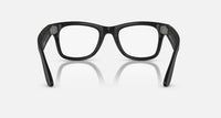 Ray-Ban Meta Wayfarer Gen 1 Sunglasses | Matte Black / Clear Graphite Green Transitions
