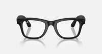 Ray-Ban Meta Wayfarer Gen 1 Sunglasses | Matte Black / Clear Graphite Green Transitions
