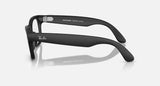 Ray-Ban Meta Wayfarer Gen 1 Sunglasses | Matte Black / Clear Graphite Green Transitions