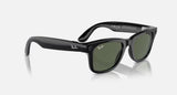 Ray-Ban Meta Wayfarer Gen 1 Sunglasses | Shiny Black / G-15 Green