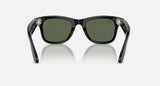 Ray-Ban Meta Wayfarer Gen 1 Sunglasses | Shiny Black / G-15 Green