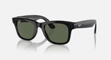 Ray-Ban Meta Wayfarer Gen 1 Sunglasses | Shiny Black / G-15 Green