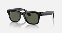 Ray-Ban Meta Wayfarer Gen 1 Sunglasses | Shiny Black / G-15 Green