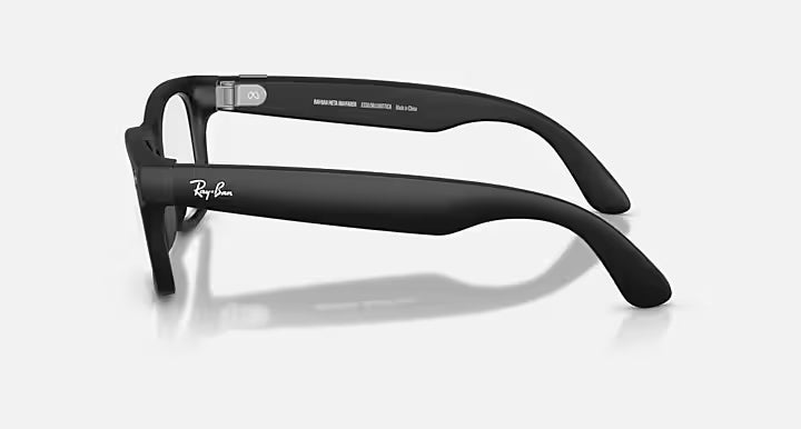 Ray-Ban Meta Wayfarer Gen 2 Sunglasses | Matte Black / Clear