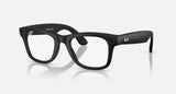Ray-Ban Meta Wayfarer Gen 2 Sunglasses | Matte Black / Clear
