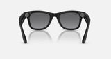 Ray-Ban Meta Wayfarer Gen 2 Sunglasses | Matte Black / Polar Gradient Graphite