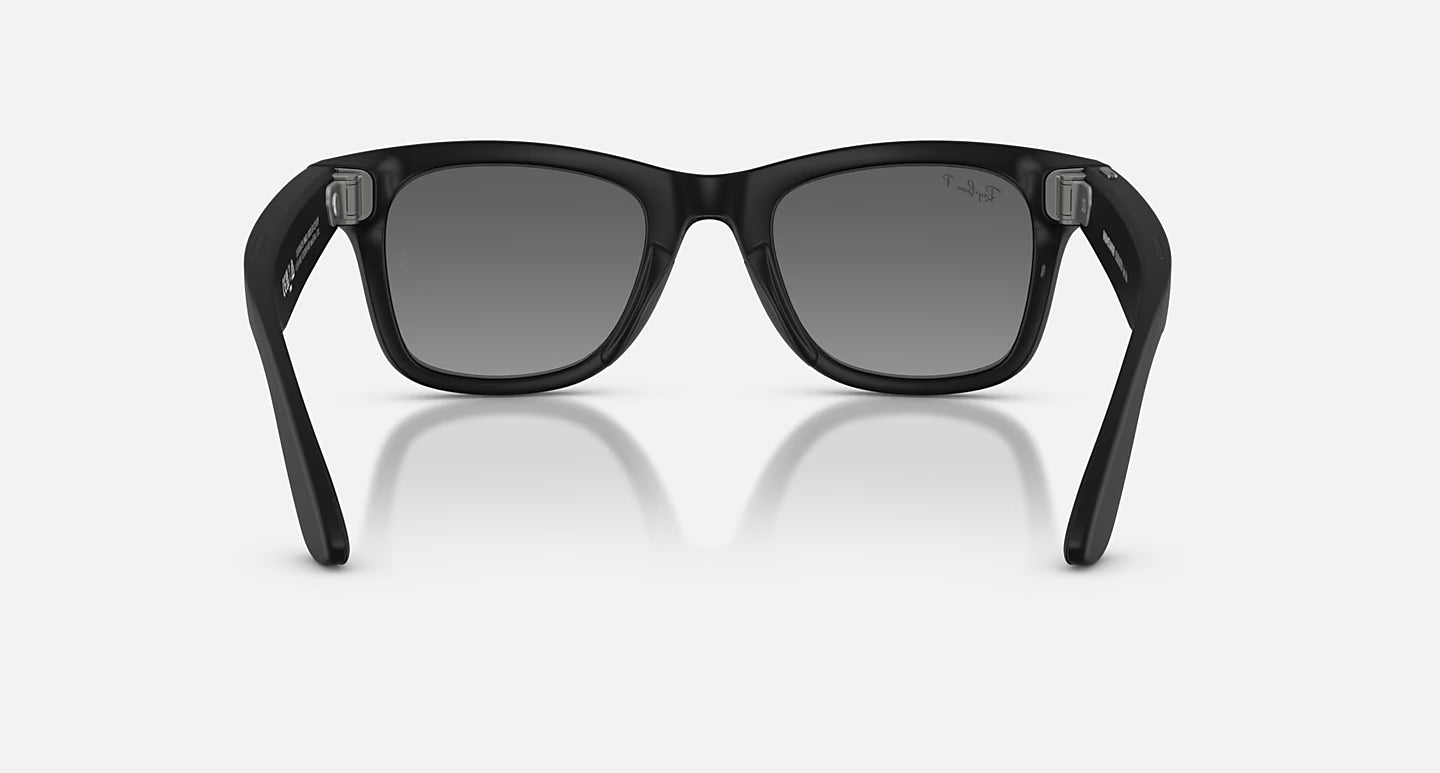 Ray-Ban Meta Wayfarer Gen 2 Sunglasses | Matte Black / Polar Gradient Graphite