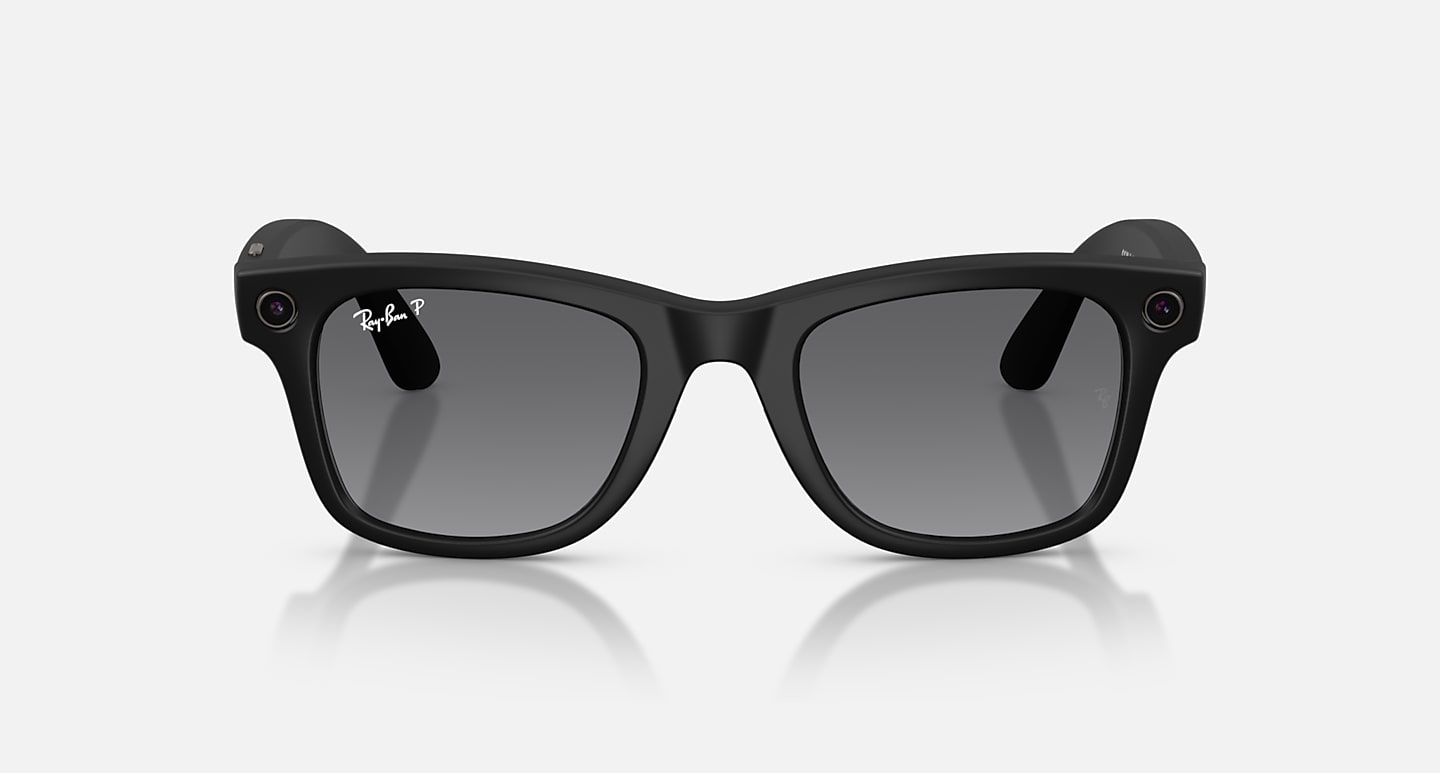 Ray-Ban Meta Wayfarer Gen 2 Sunglasses | Matte Black / Polar Gradient Graphite