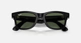 Ray-Ban Meta Wayfarer Gen 2 Sunglasses | Shiny Black / G-15 Green