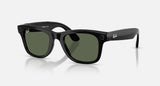 Ray-Ban Meta Wayfarer Gen 2 Sunglasses | Shiny Black / G-15 Green