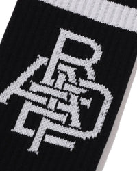 Bape Ape Head Line Socks Black