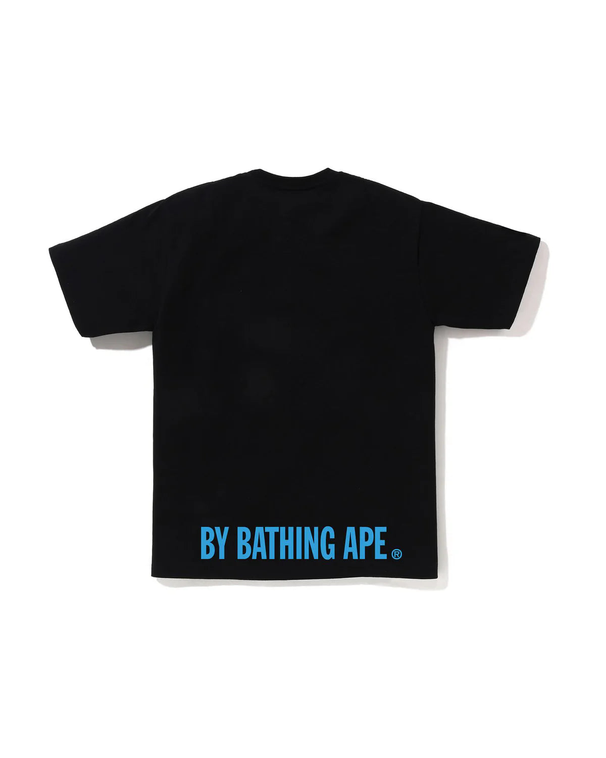 Bape Abc Camo Ape Face STA Tee Black X Blue