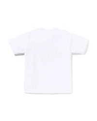 Bape Abc Camo Toon Asnka Tee White X Pink