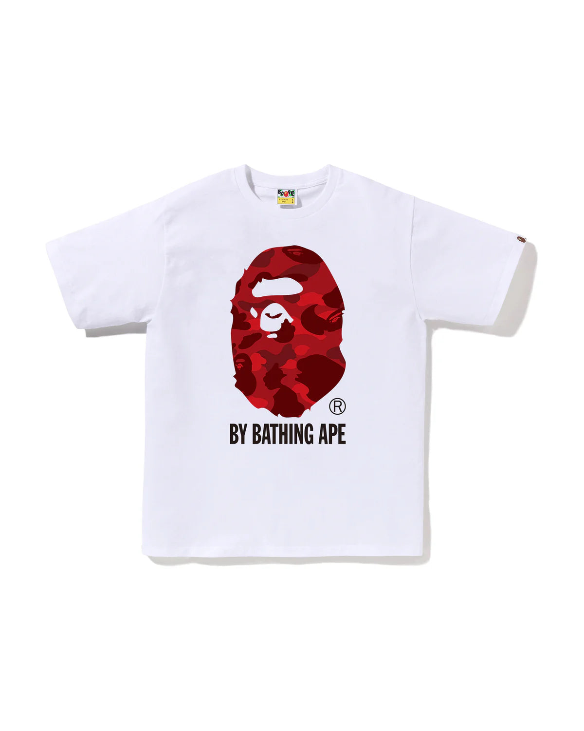 Bape Color Camo By Bathing Ape Tee White X Red