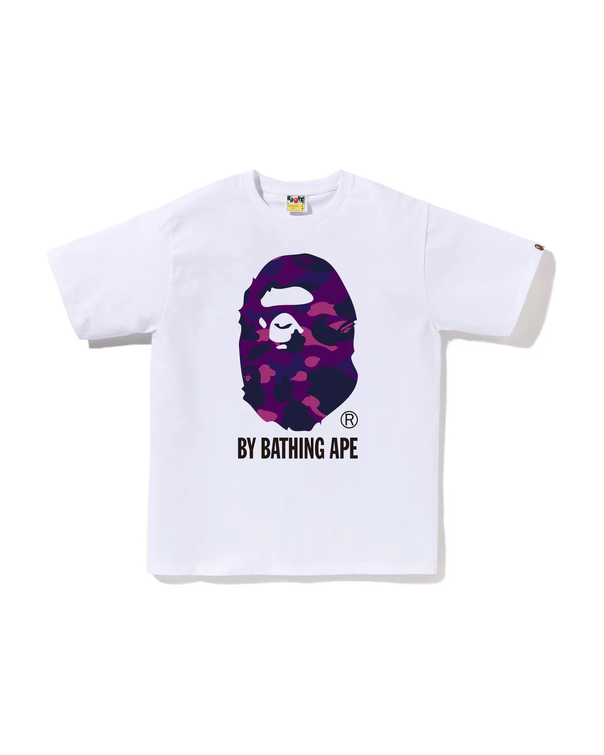 Bape Color Camo By Bathing Ape Tee White X Purple