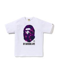 Bape Color Camo By Bathing Ape Tee White X Purple