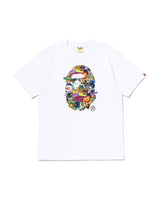 Bape Sticker Pack Ape Head Tee White