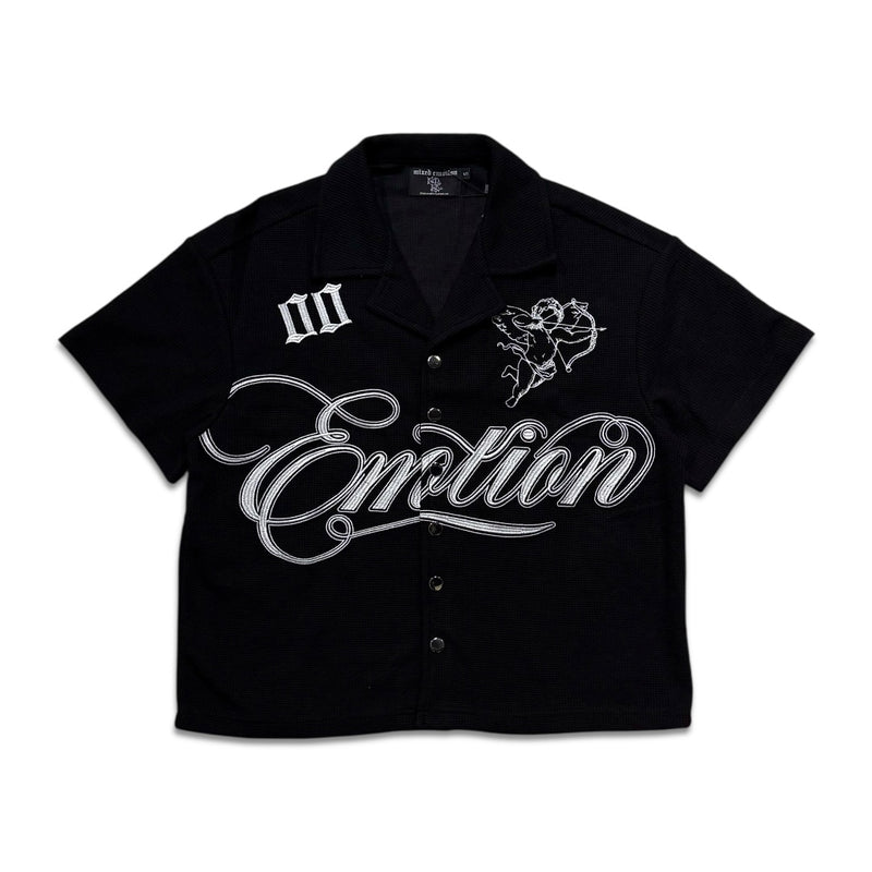 Mixed Emotion Signature Short set Black