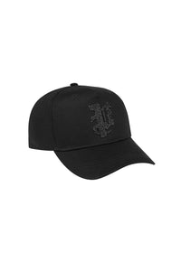 Purple Brand Crystal Gothic P Hat Black