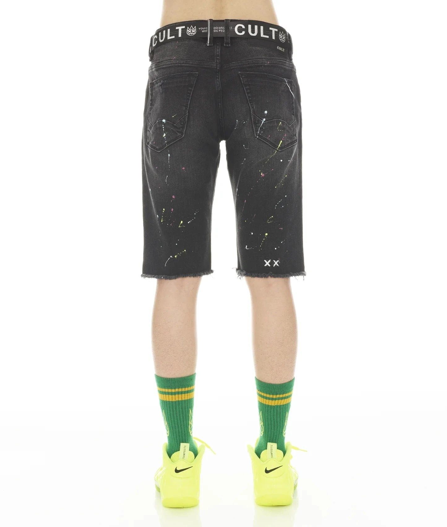 Cult Cult of Individuality Rocker Short belted in -Artist