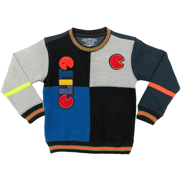 Elite denim (kids multicolor “hoodie)