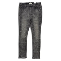 Reelistik Nyc Men's diamond jeans -Grey (RST-1209)