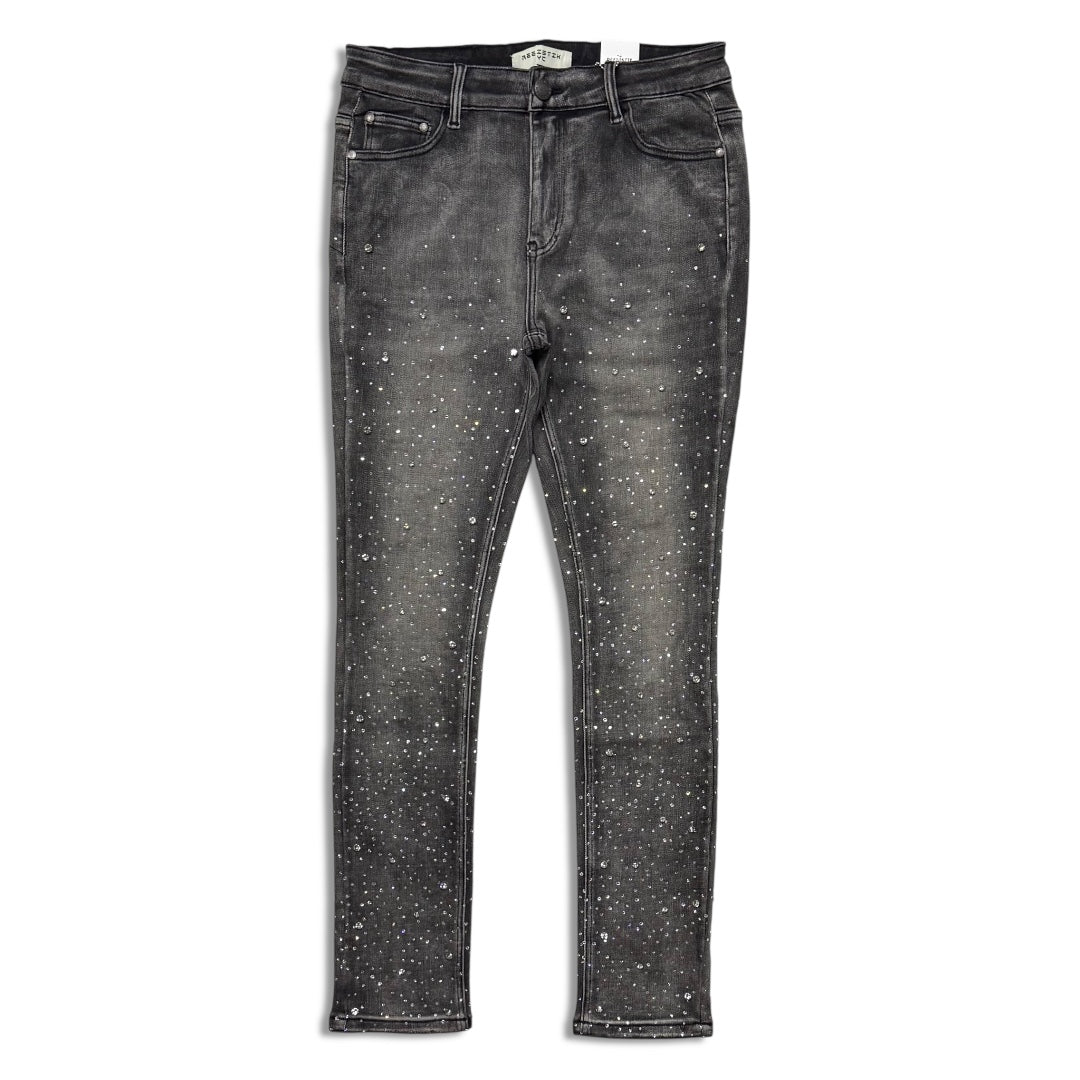 Reelistik Nyc Men's diamond jeans -Grey (RST-1209)