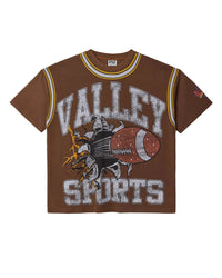 Vale Forever Classic Bling Tee Chocolate Brown