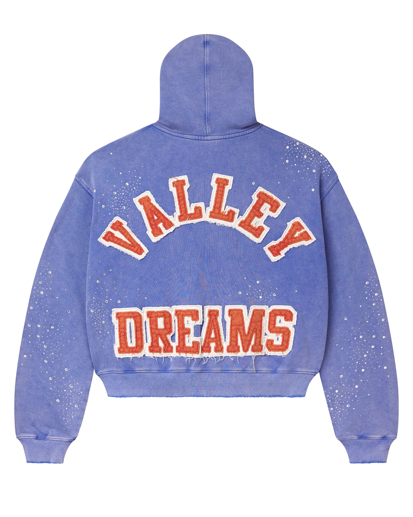 Vale Forever Sea Cluster Zip Up Hoodie Blue