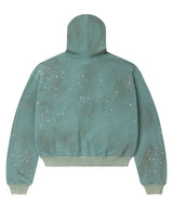 Vale Forever Bank Zip Up Hoodie Green