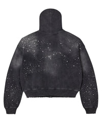 Vale Forever Classico Zip Up Hoodie Black