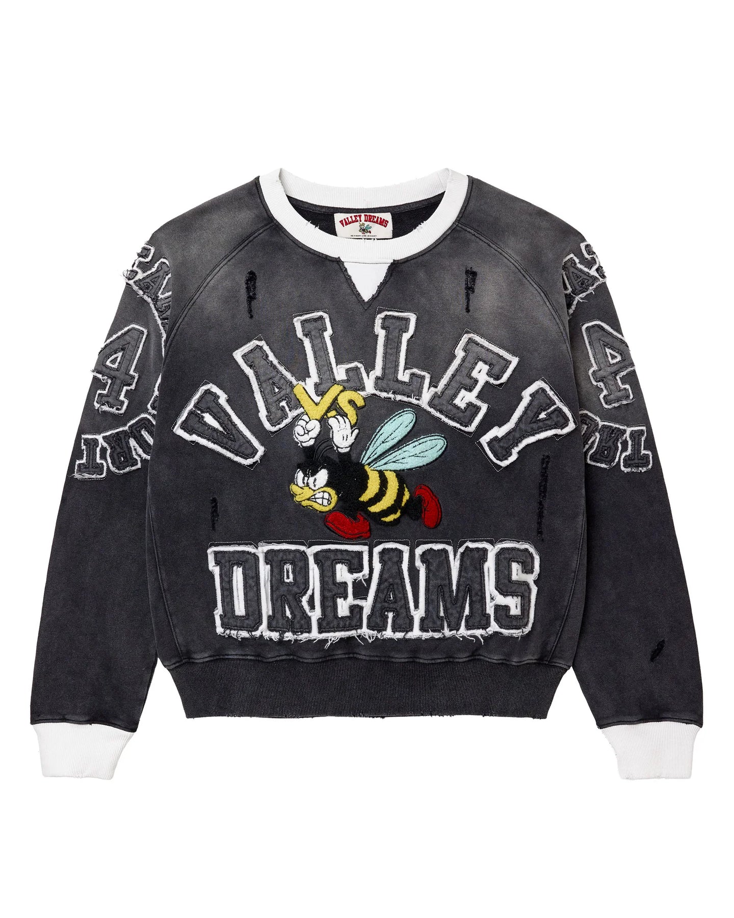 Vale Forever Insignia Crewneck Sweater Black