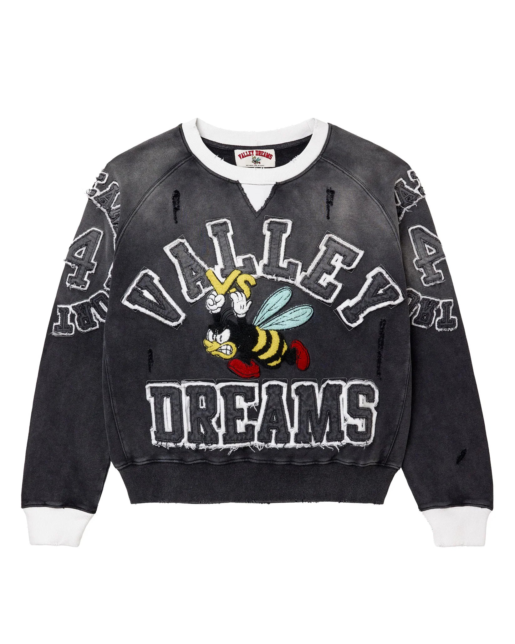 Vale Forever Insignia Crewneck Sweater Black