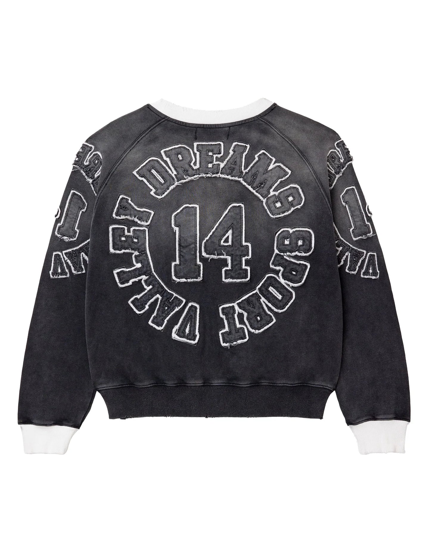 Vale Forever Insignia Crewneck Sweater Black