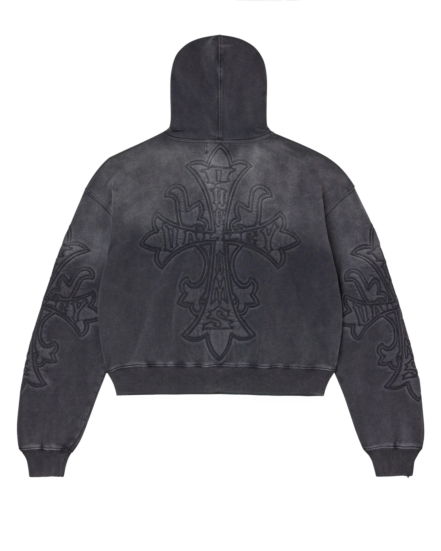 Vale Forever Carver Zip Up Hoodie Black