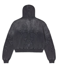 Vale Forever Carver Zip Up Hoodie Black