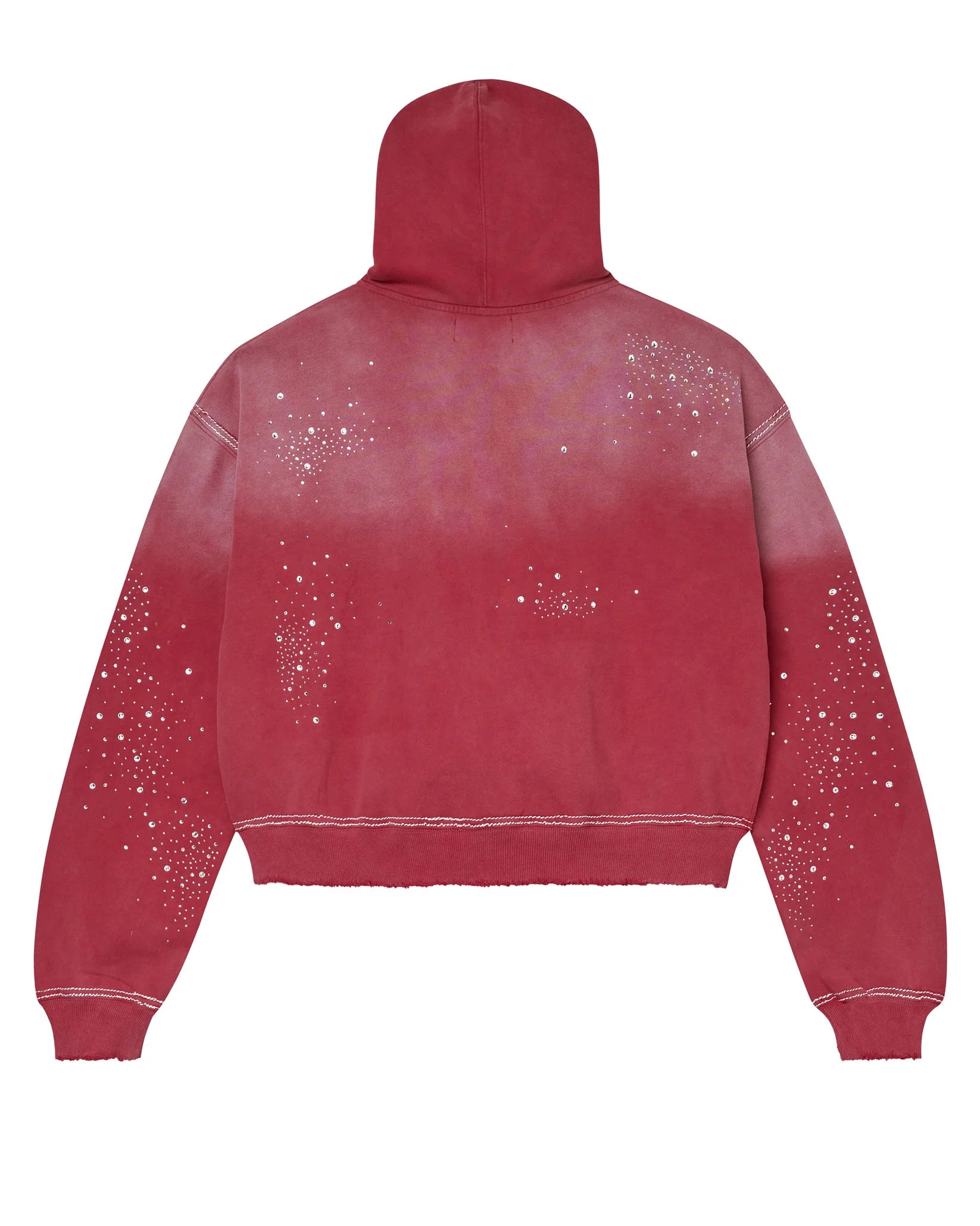 Vale Forever Classico Zip Up Hoodie Ruby Red