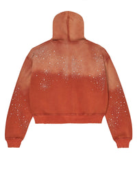 Vale Forever Classico Zip Up Hoodie Orange