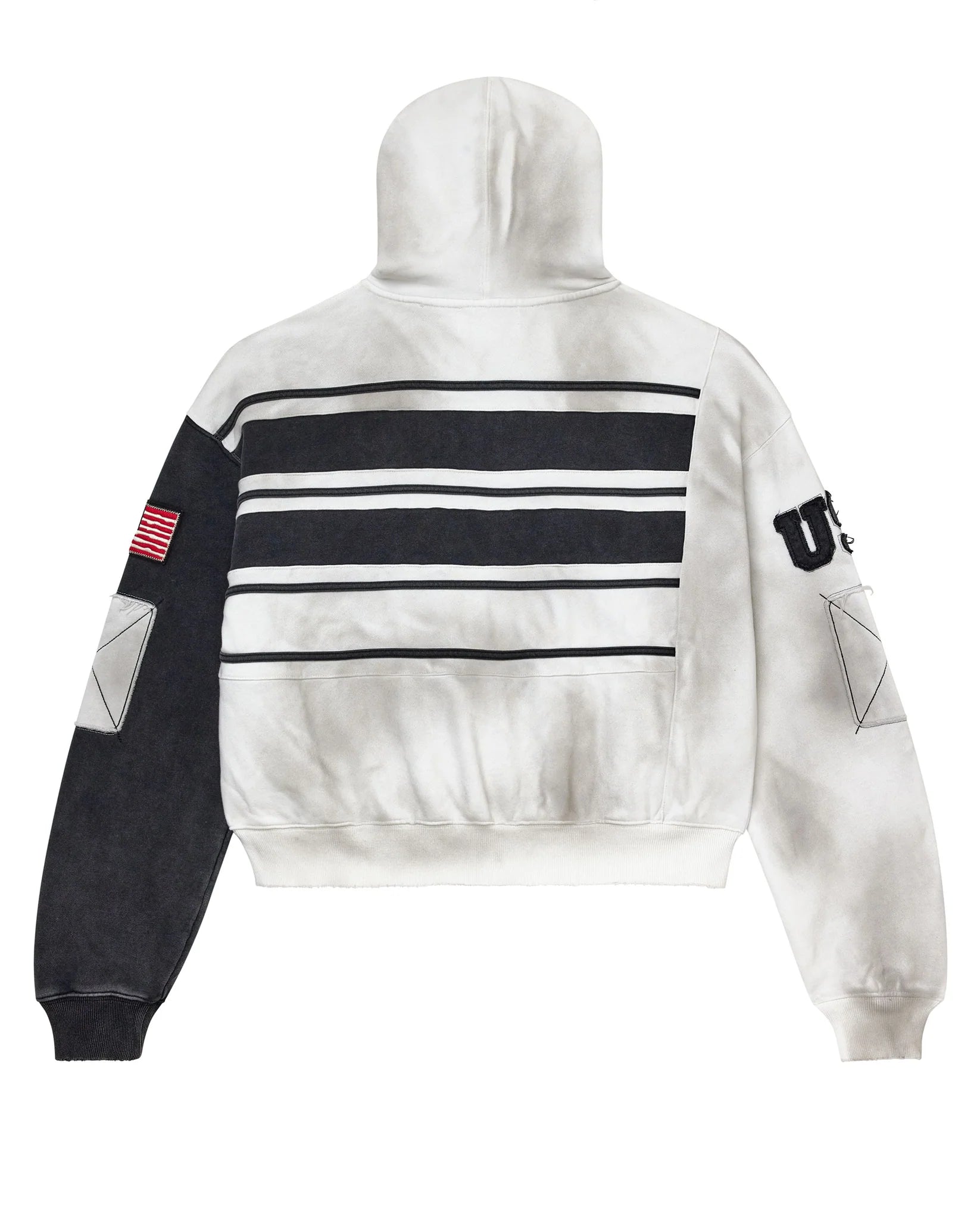 Vale Forever Collage Zip Up Hoodie Oreo